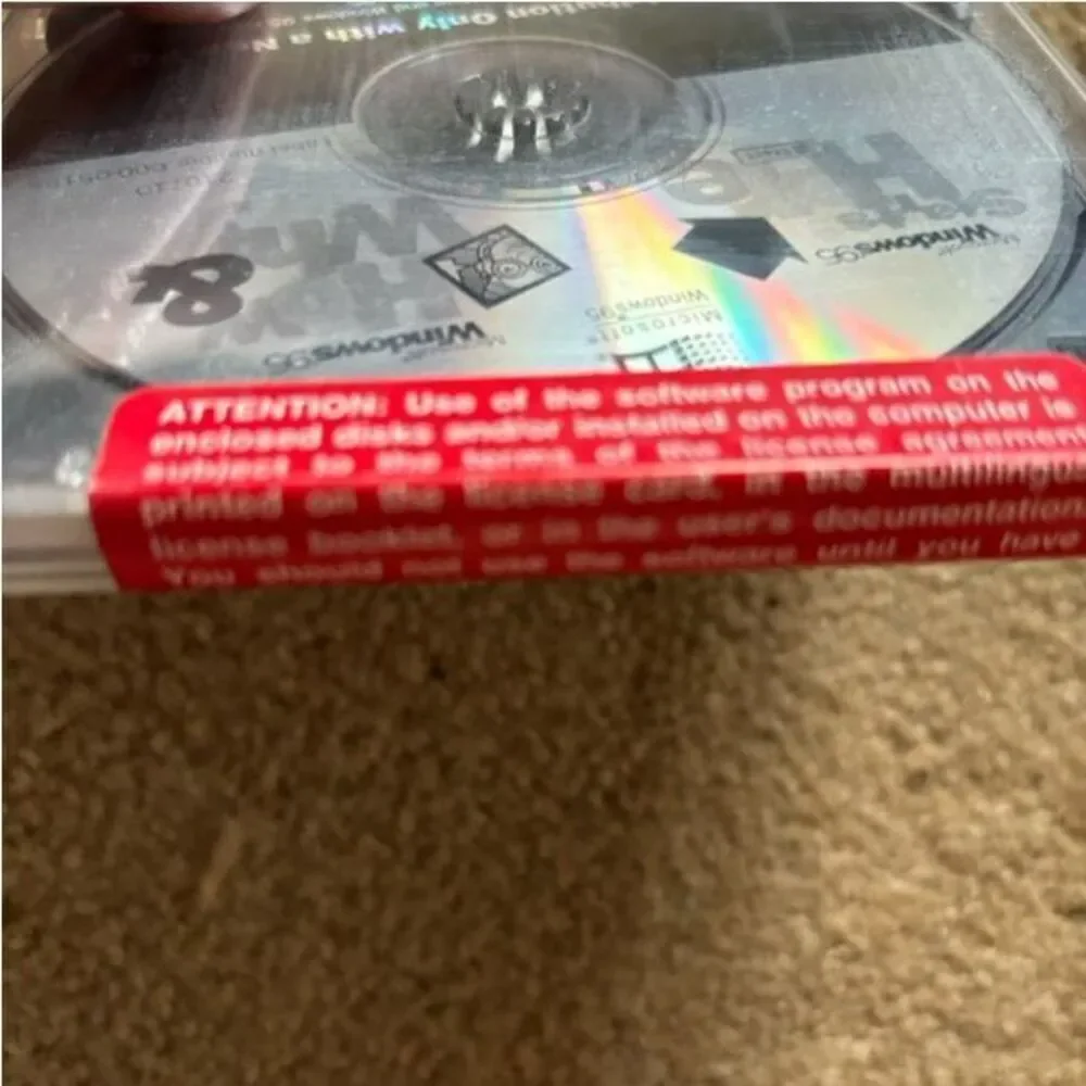Microsoft Windows 95 Here/How & Why *Never Opened*